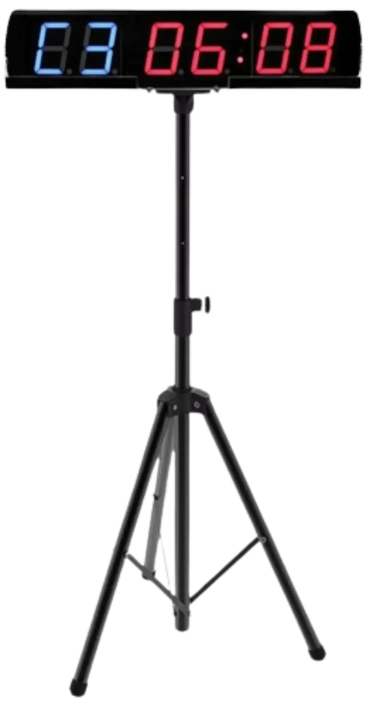 French Fitness FF-GT10S Gym Timer w/Stand & Remote (New) Image