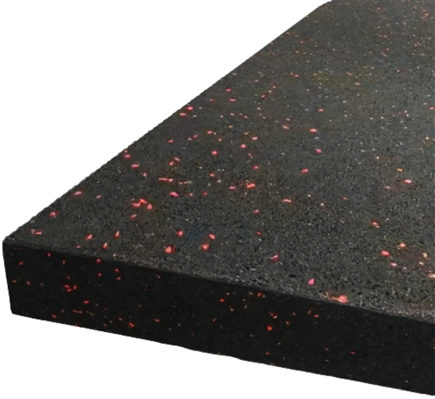 French Fitness 4' x 6' Heavy Duty Rubber Floor Mat 3/4" (New) - Close Up View