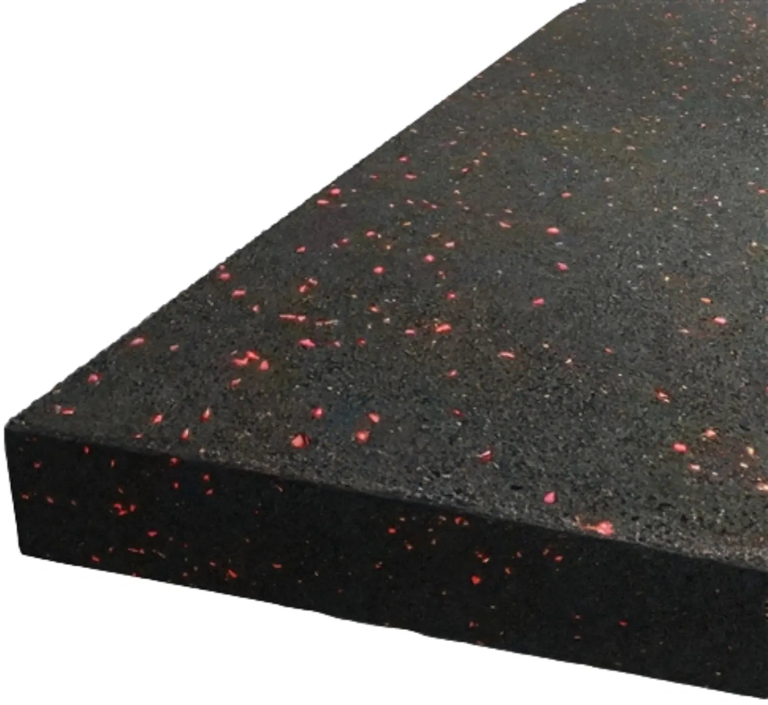 French Fitness 4' x 6' Heavy Duty Rubber Floor Mat 3/4" (New) - Close Up View