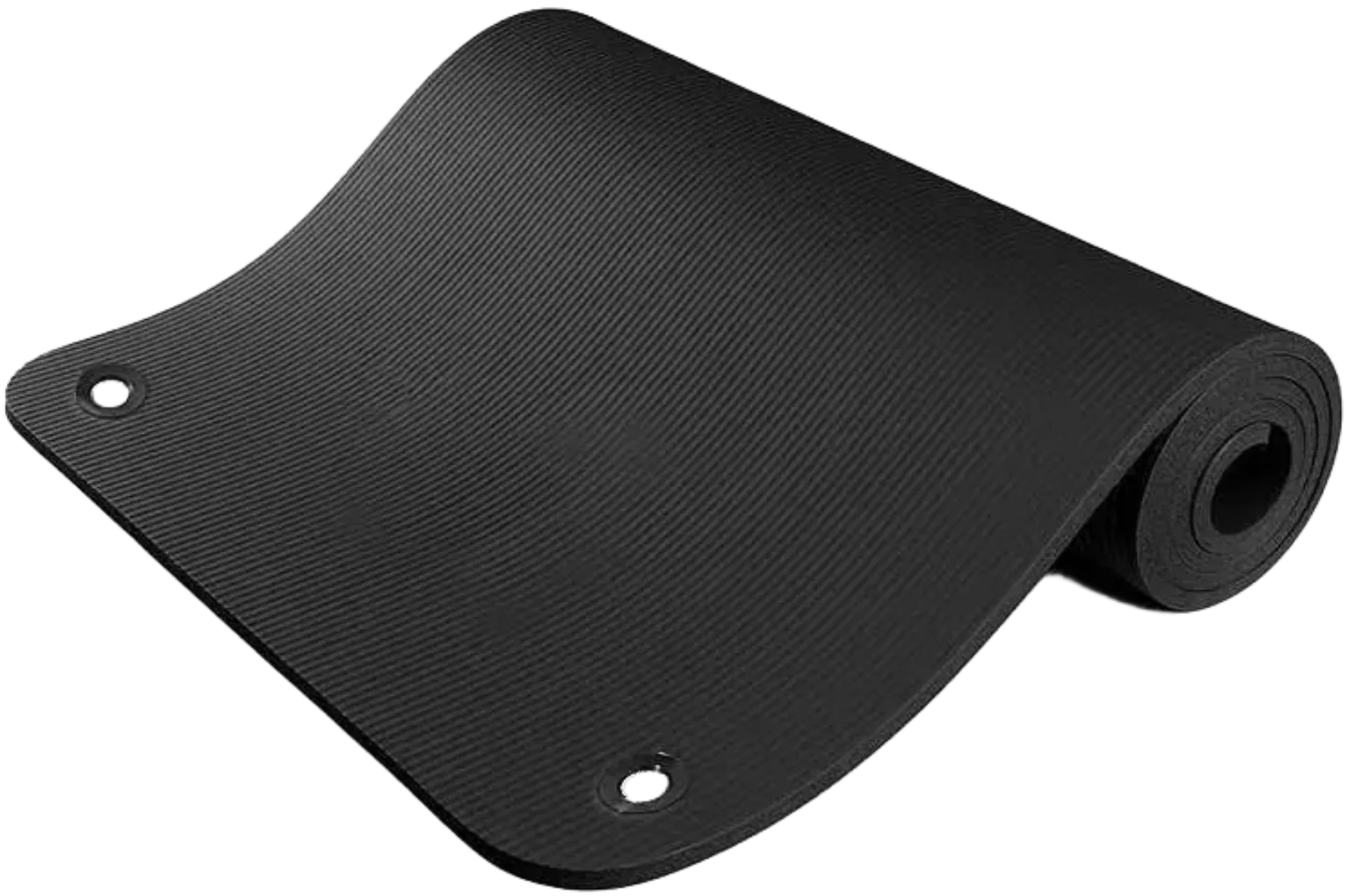 French Fitness - 15mm Extra Thick Hanging Yoga Mat (New) - Angled View