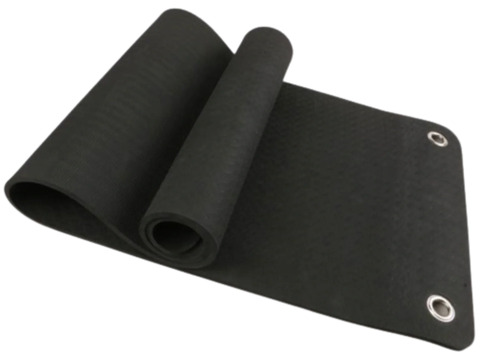French Fitness 6mm Hanging Yoga Mat (New) - Angled View