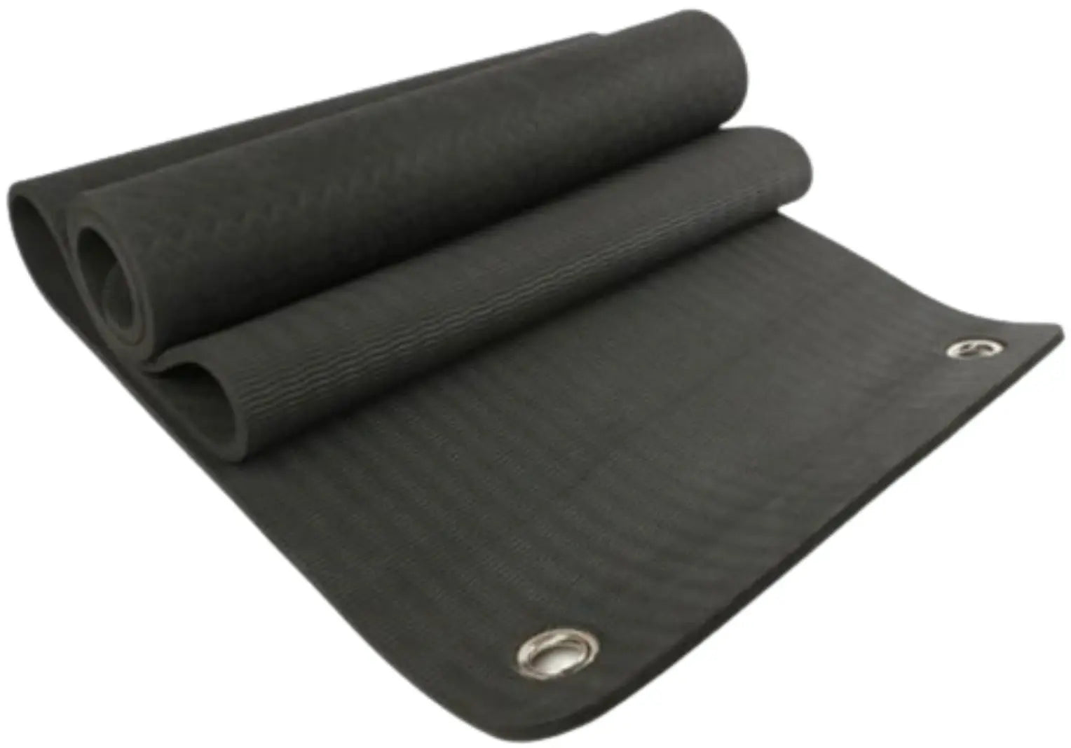 French Fitness 6mm Hanging Yoga Mat (New) - Angled View