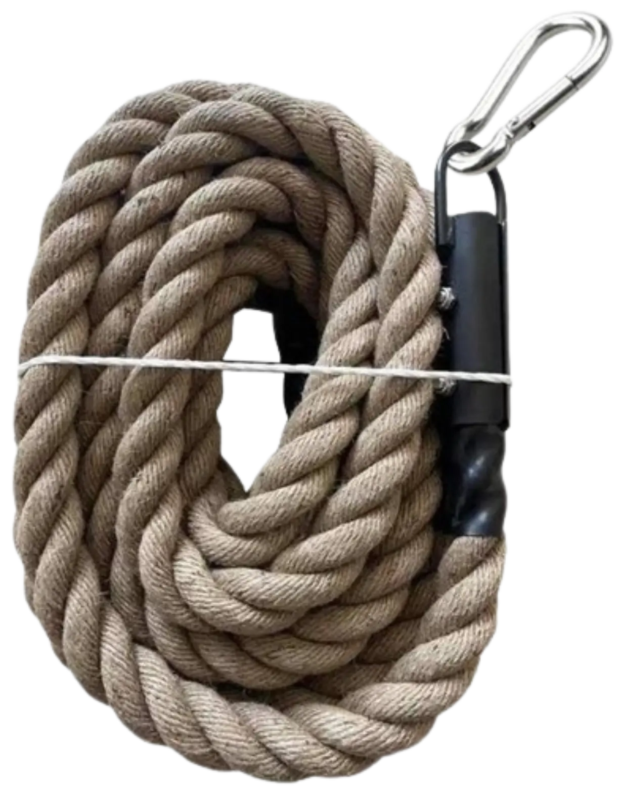 French Fitness Jute Tow Rope 1.5 in x 30 ft (New) Image