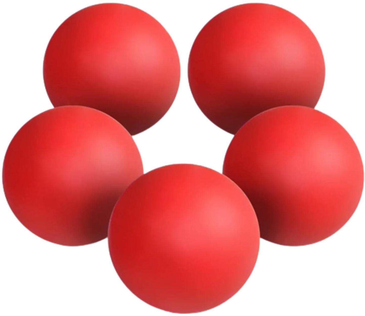 French Fitness Lacrosse Ball Set of 5 (New) Image