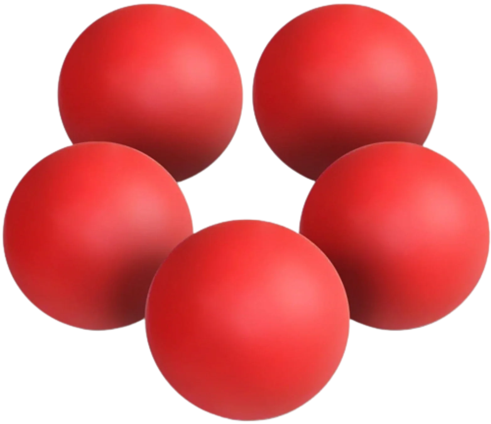 French Fitness Lacrosse Ball Set of 5 (New) Image