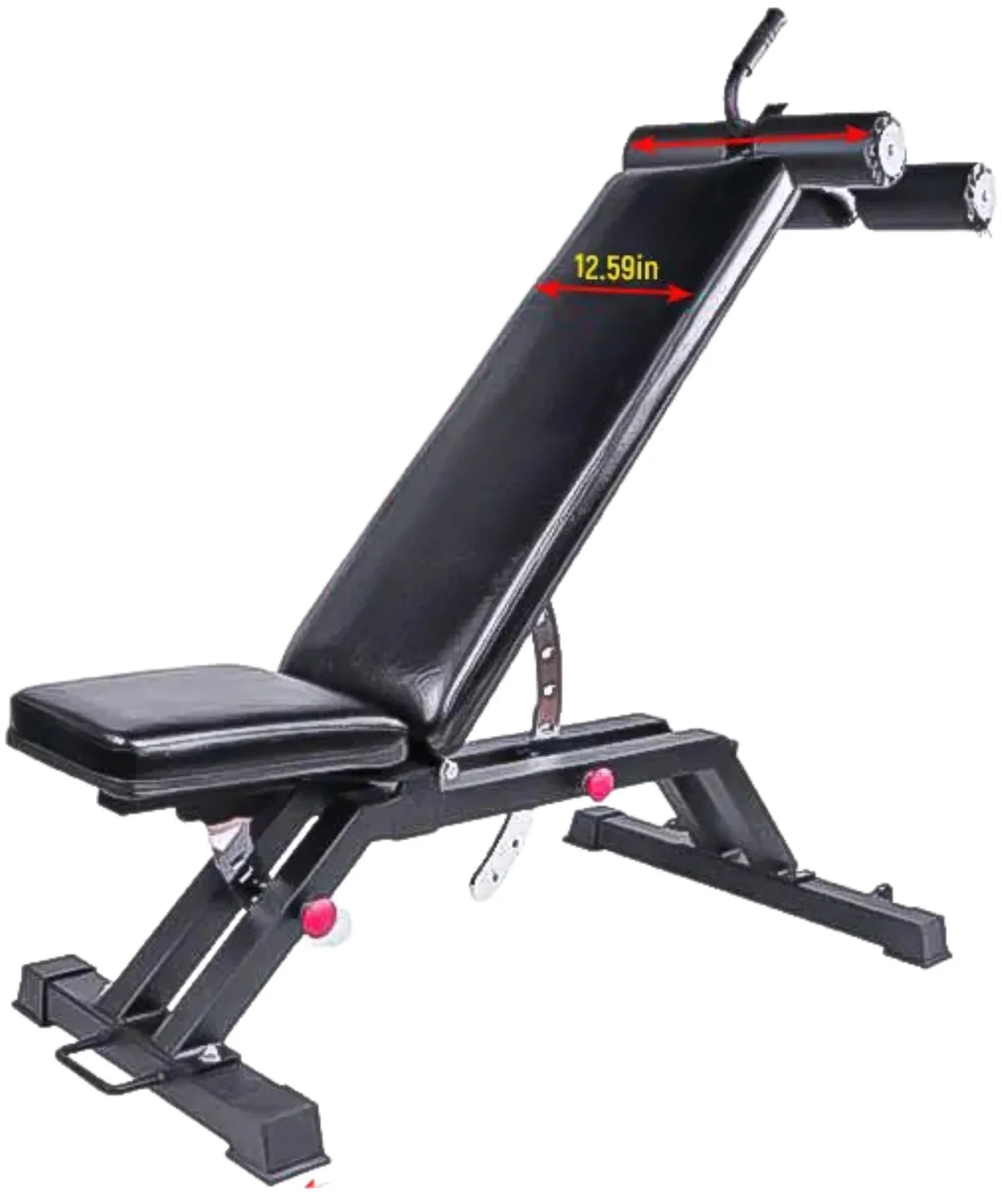 French Fitness Multi Adjustable Bench w/Ab Rollers (New) Image 6