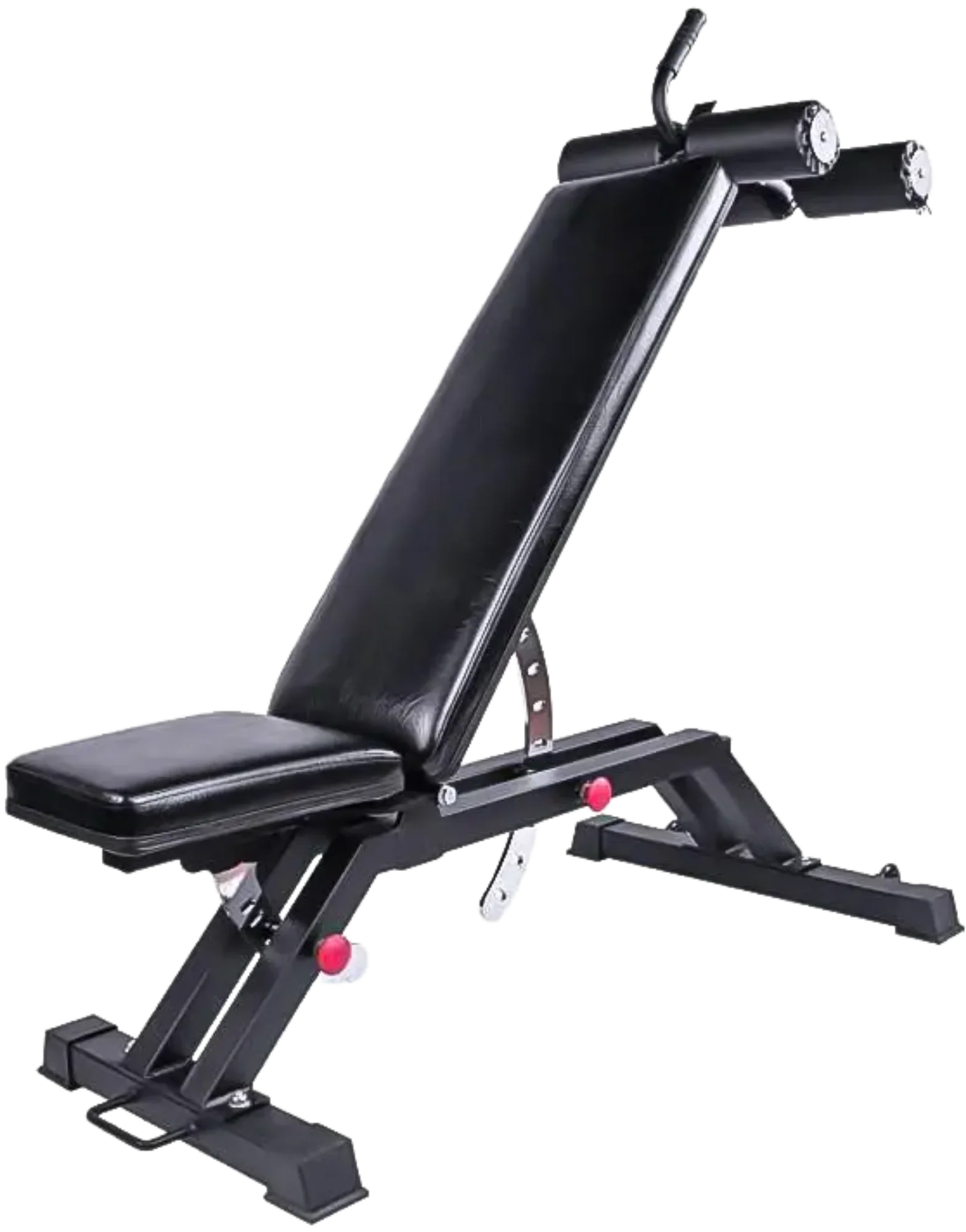 French Fitness Multi Adjustable Bench w/Ab Rollers (New) Image