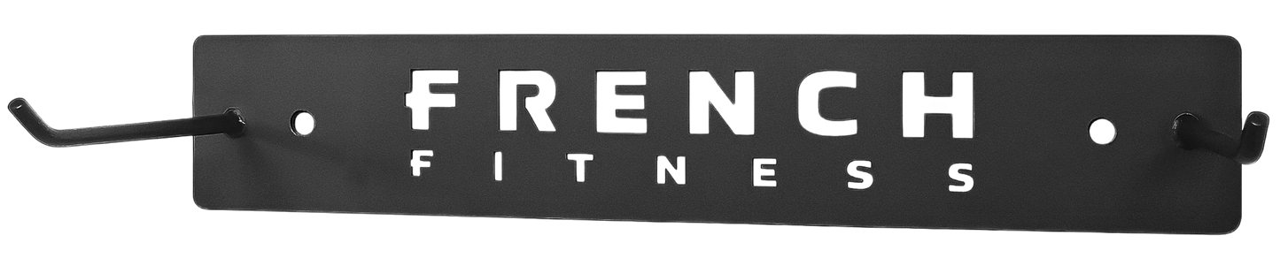 French Fitness Mat Hanger Wall Mounted Rack (New) Image