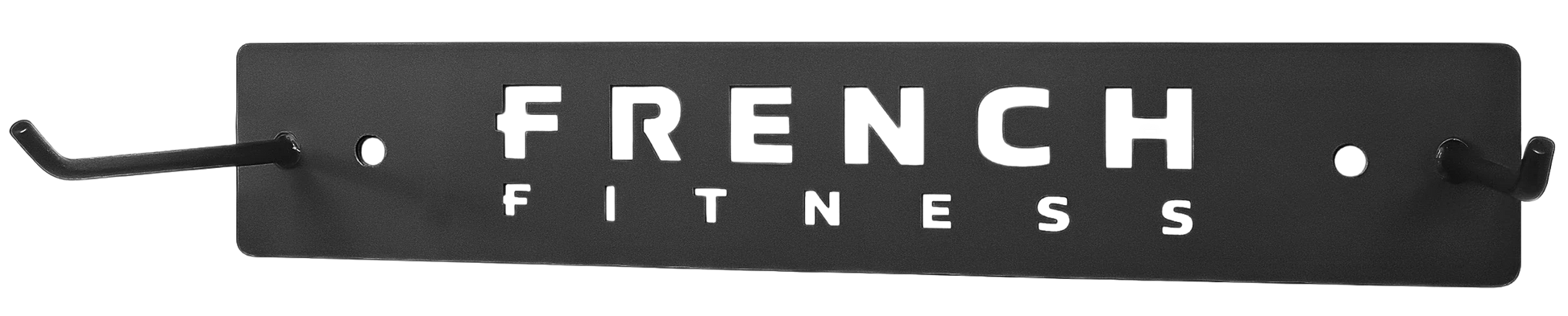 French Fitness Mat Hanger Wall Mounted Rack (New) Image