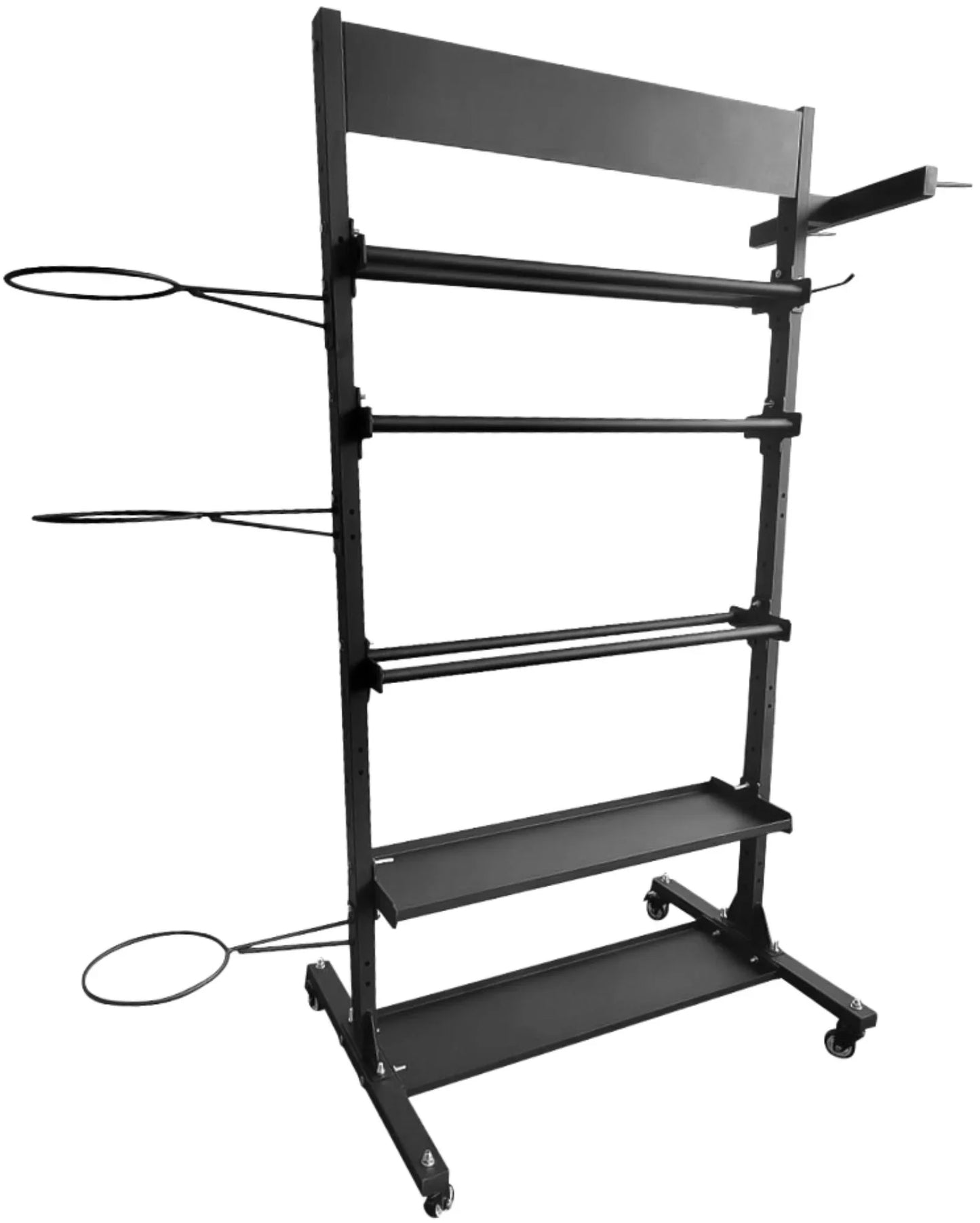 French Fitness Multi-Storage Accessory Tower Rack (New) Image 2