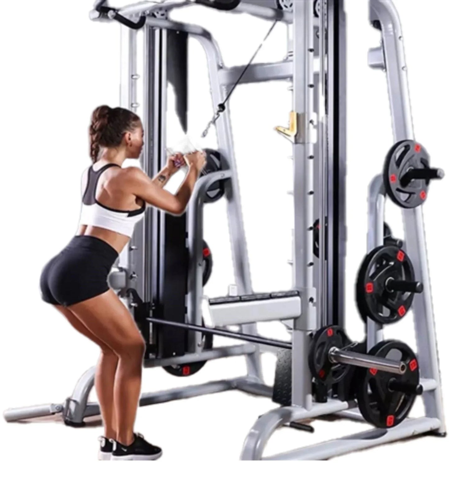 French Fitness MSC20 Counter Balanced Multi Smith Cable Machine (New) Image 3