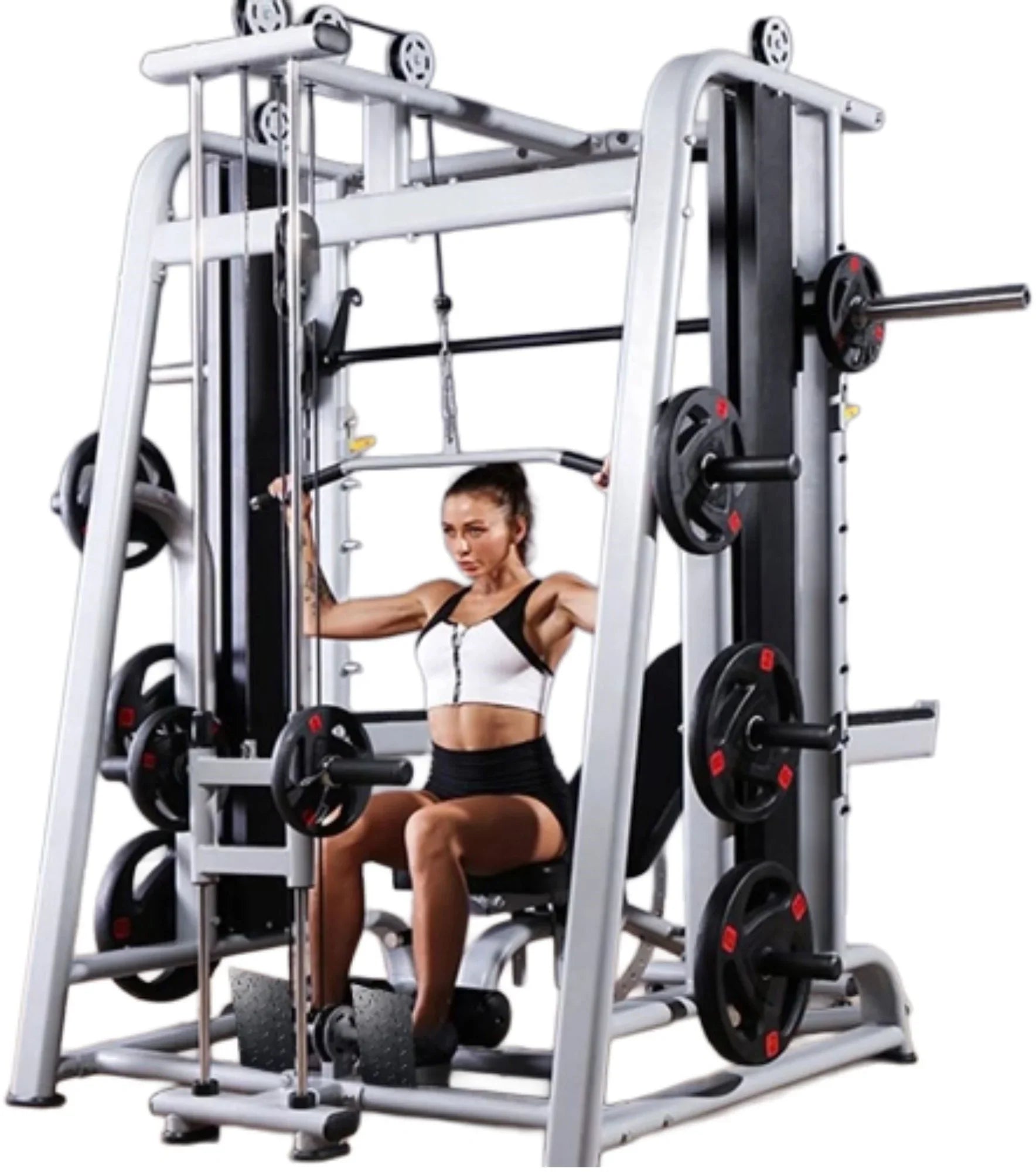 French Fitness MSC20 Counter Balanced Multi Smith Cable Machine (New) Image 5