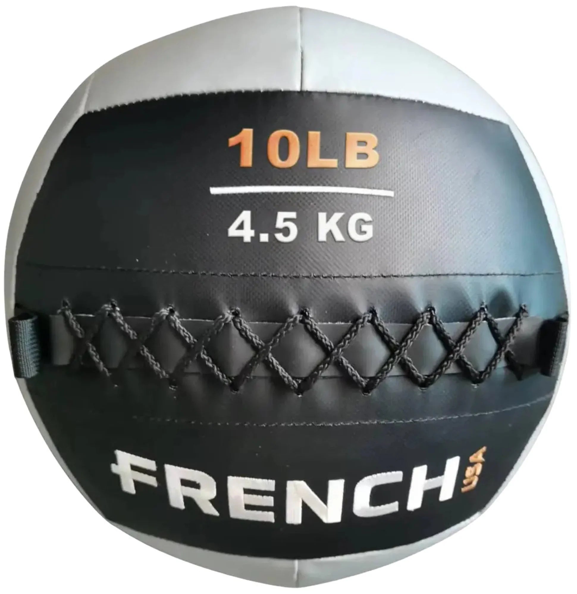 French Fitness Soft Medicine Wall Ball Set of 10 (6 to 25 lbs) w/Rack (New) Image 5