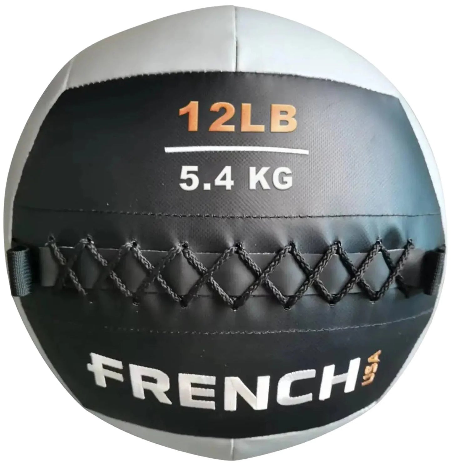 French Fitness Soft Medicine Wall Ball Set of 10 (6 to 25 lbs) w/Rack (New) Image 6