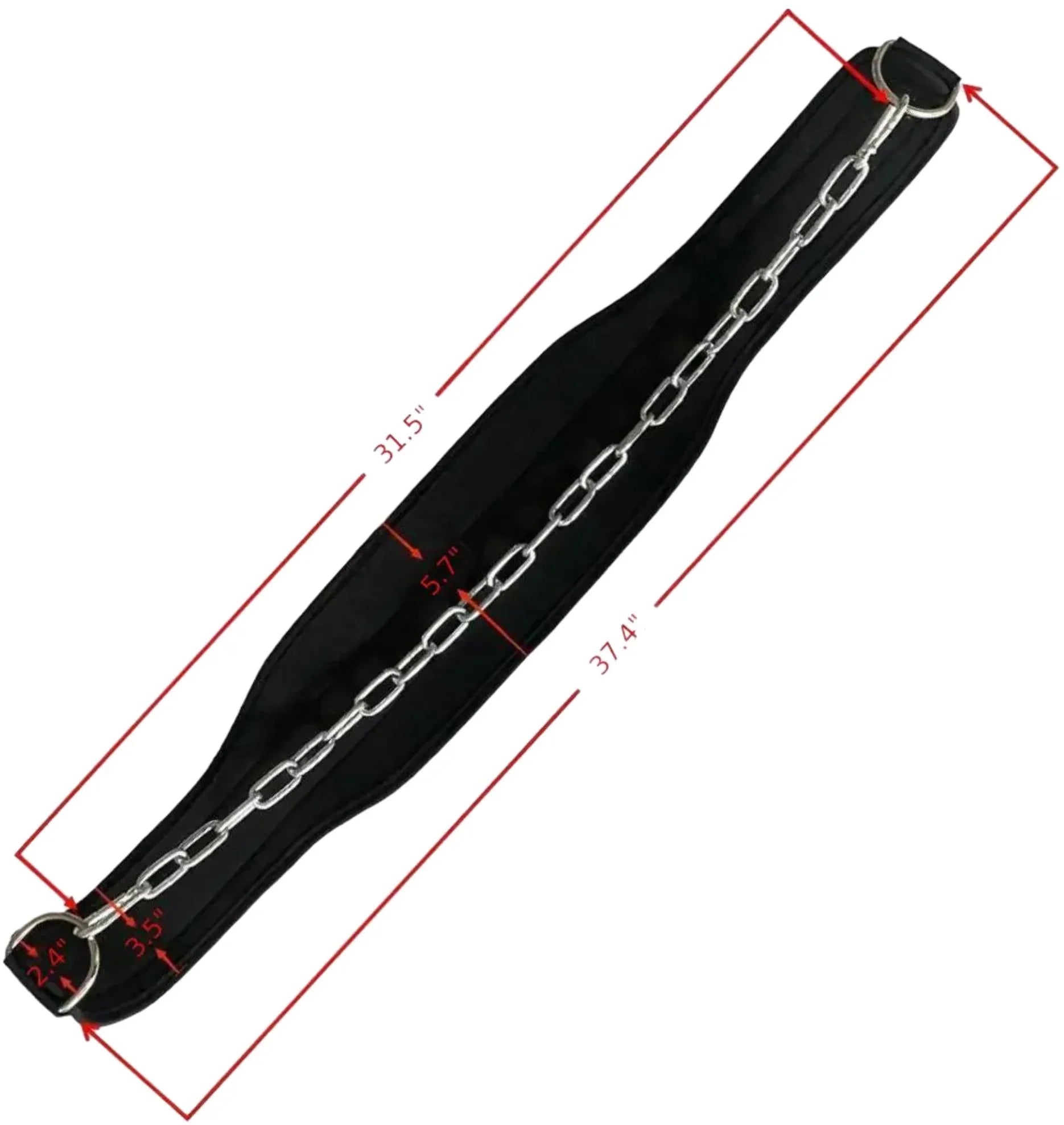 French Fitness EVA Nylon Weightlifting Belt (New) Image 7
