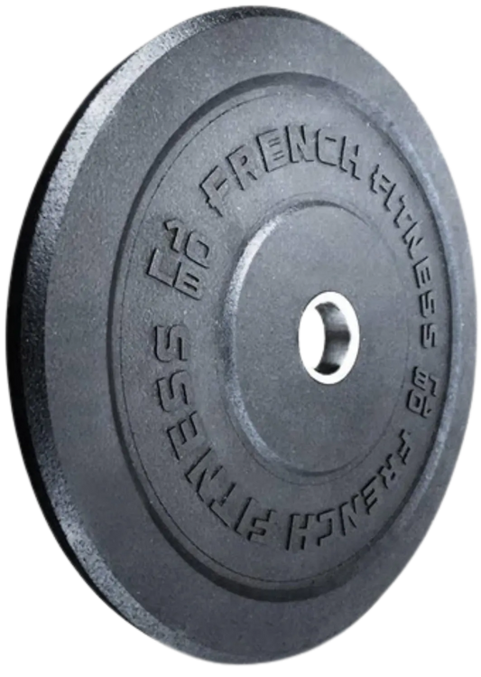 French Fitness Olympic Bumper Plate 10 lbs - Crumb Rubber (New) Image