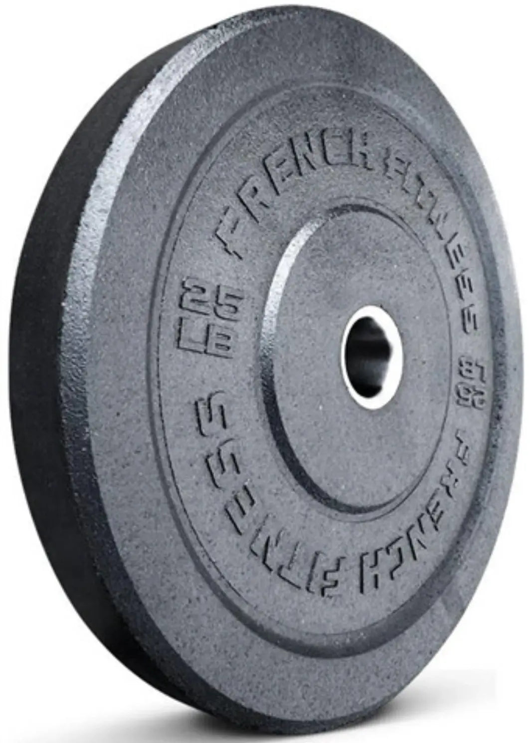 French Fitness Olympic Bumper Plate Set 190 lbs - Crumb Rubber (New) Image 5