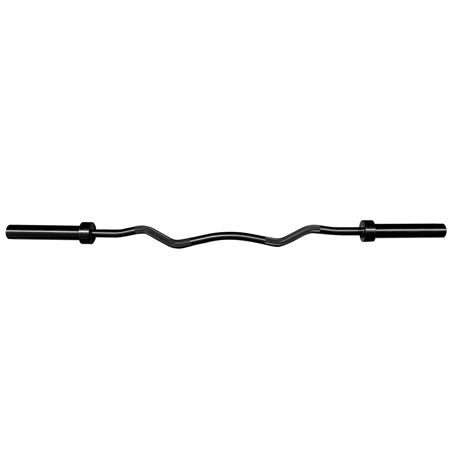 French Fitness 60" Olympic EZ Curl Bar - 700 lb Capacity (New) Image 4