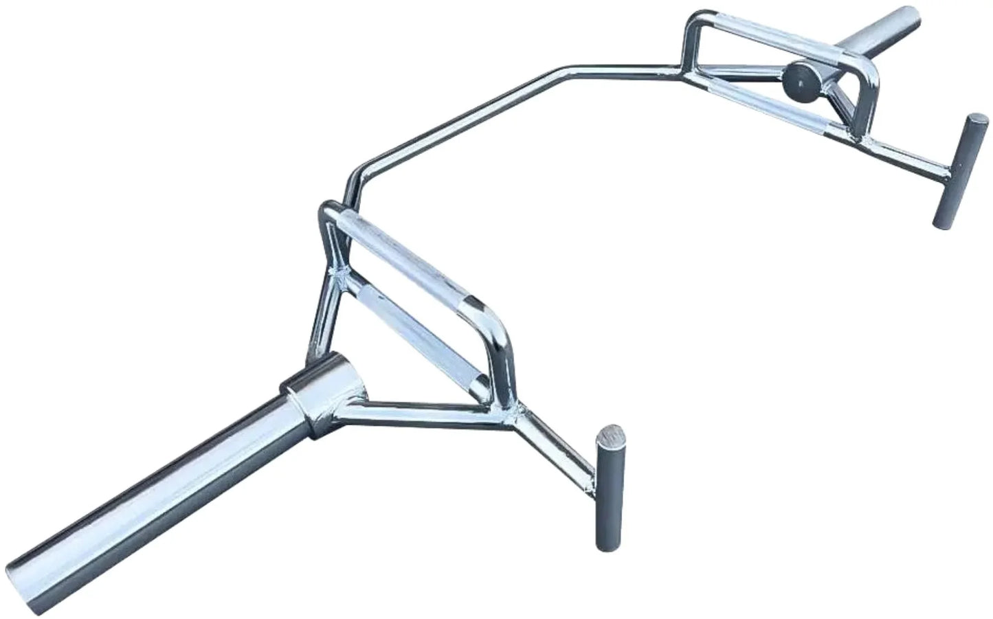 French Fitness Open Hex Olympic Trap Shrug Bar (New) Image 2