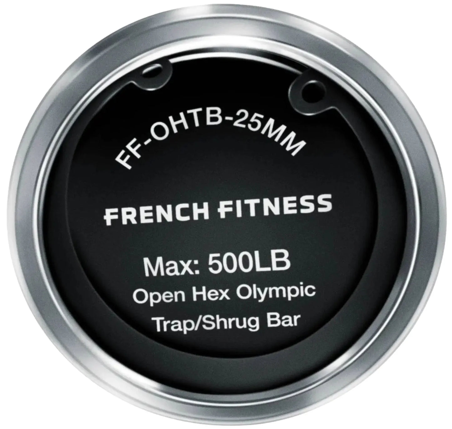 French Fitness Open Hex Olympic Trap Shrug Bar (New) Image 4