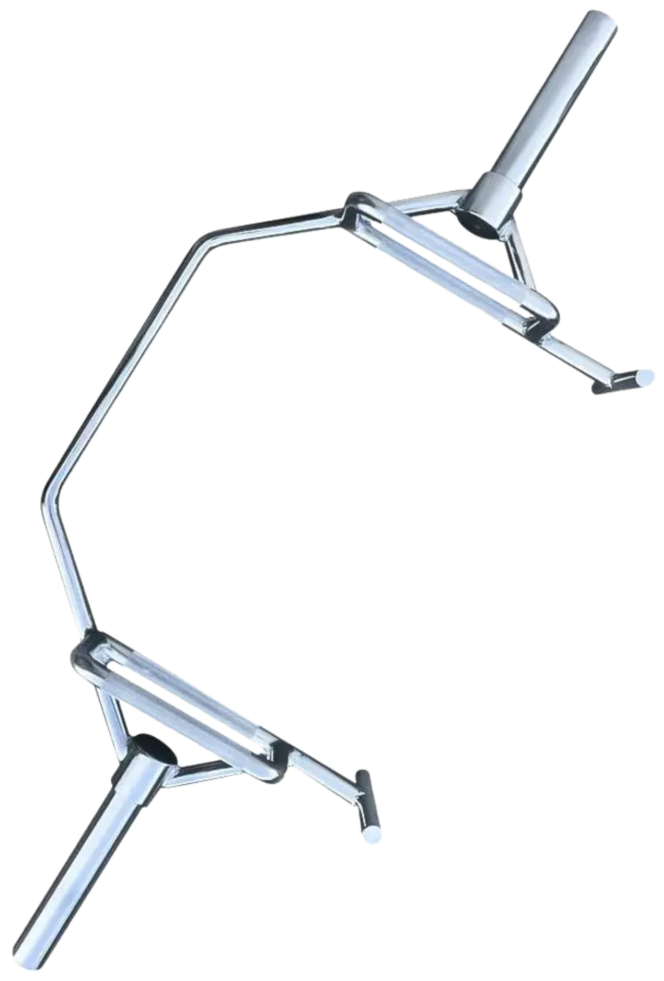 French Fitness Open Hex Olympic Trap Shrug Bar (New) Image