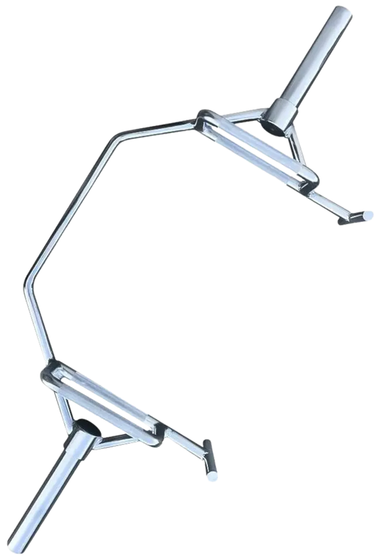 French Fitness Open Hex Olympic Trap Shrug Bar (New) Image