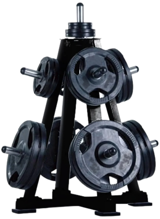 French Fitness OWT30 Olympic Weight Tree Storage Rack (New) Image