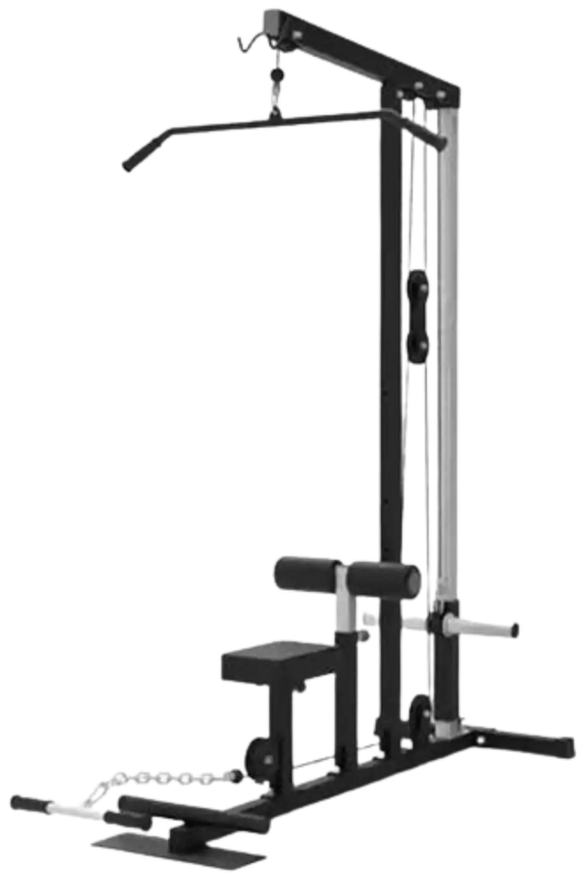 French Fitness Lat Pulldown / Low Row Plate Loaded (New) Image