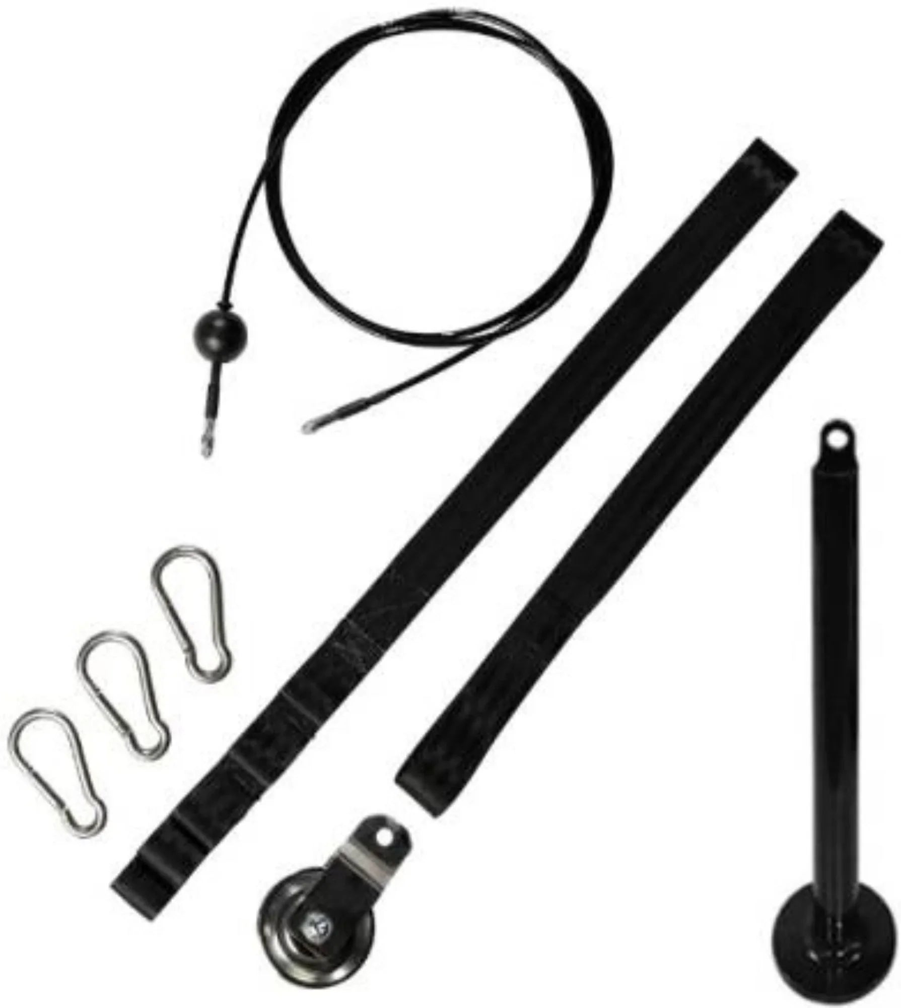 French Fitness Plate Loaded Pulldown Portable Cable Trainer Slinger (New) Image 2