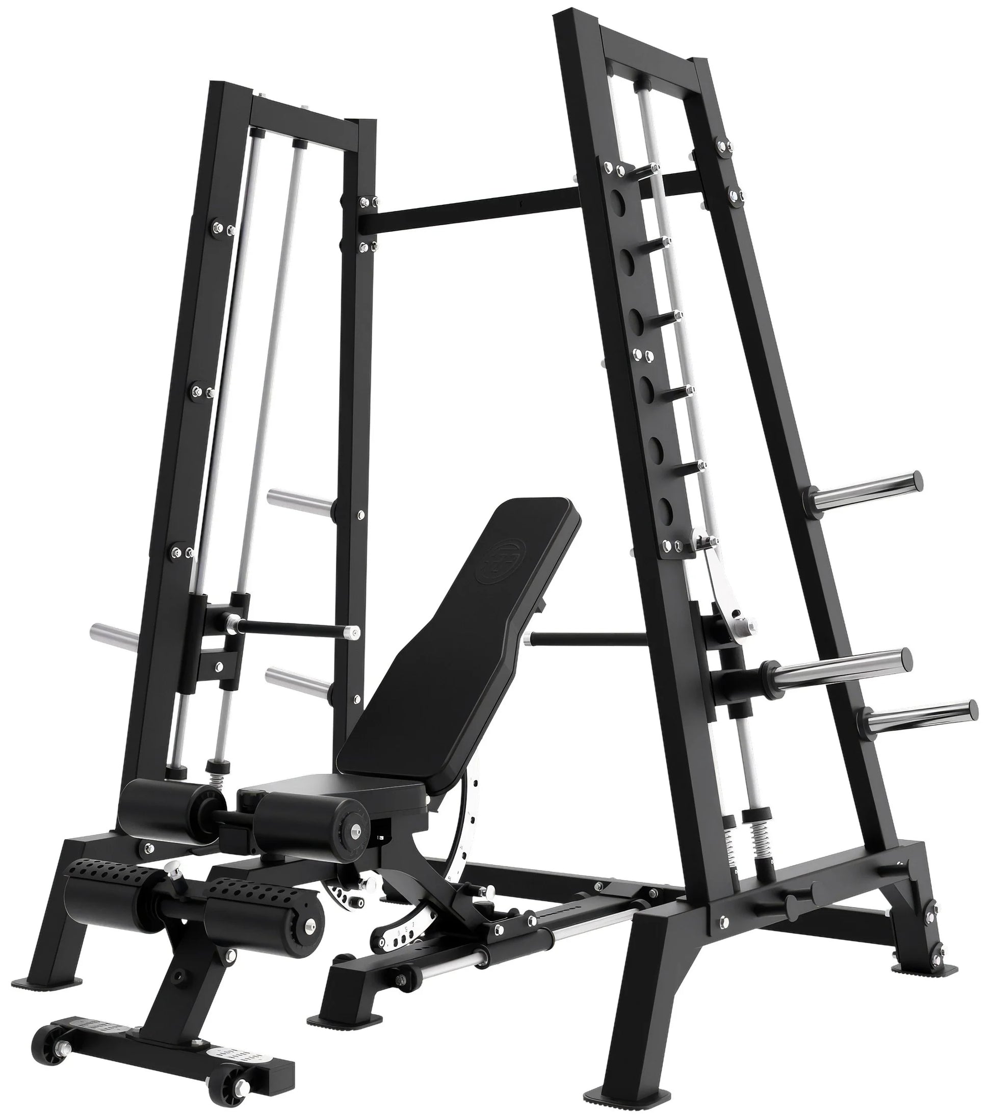 French Fitness Power Smith Dual System Converging Bench Press Combo Plate Loaded (New) Image 3