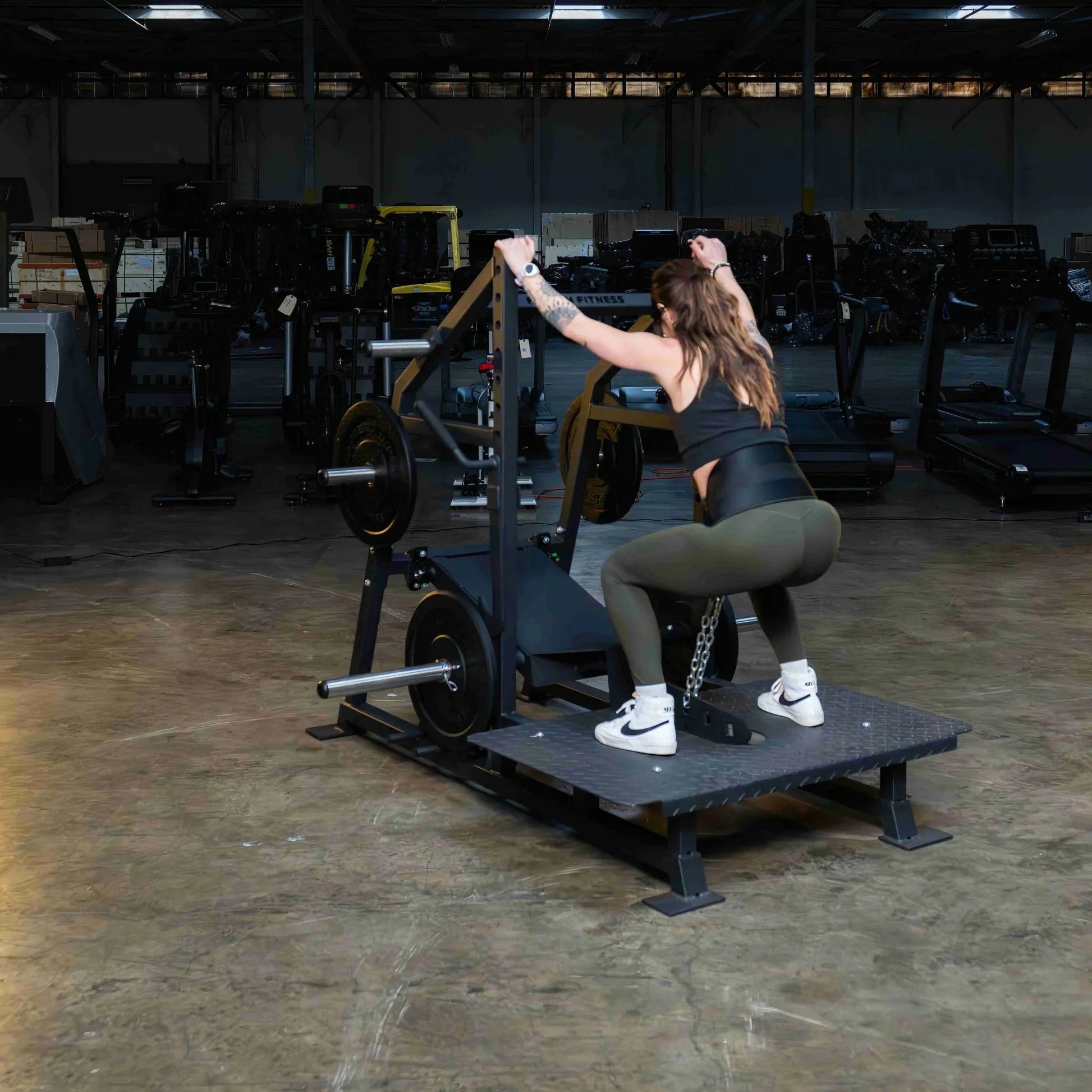 French Fitness PS50 Pit Shark Belt Squat Machine (New) Image 7