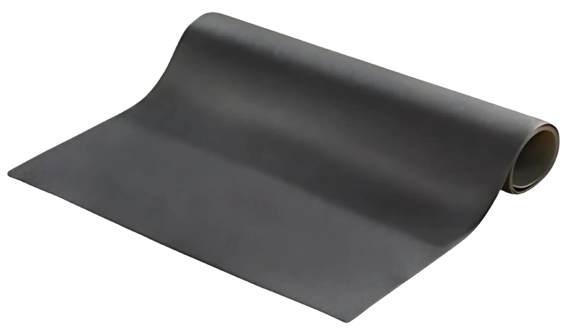 French Fitness 4'x5' PVC Foam Elliptical Floor Mat (New) - Front View
