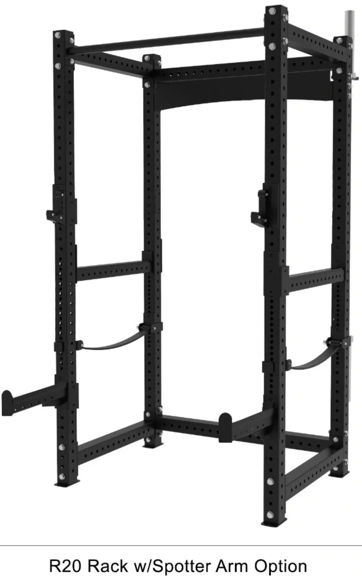 French Fitness R20 Full Squat Rack / Power Cage w/Bar (New) Image 2