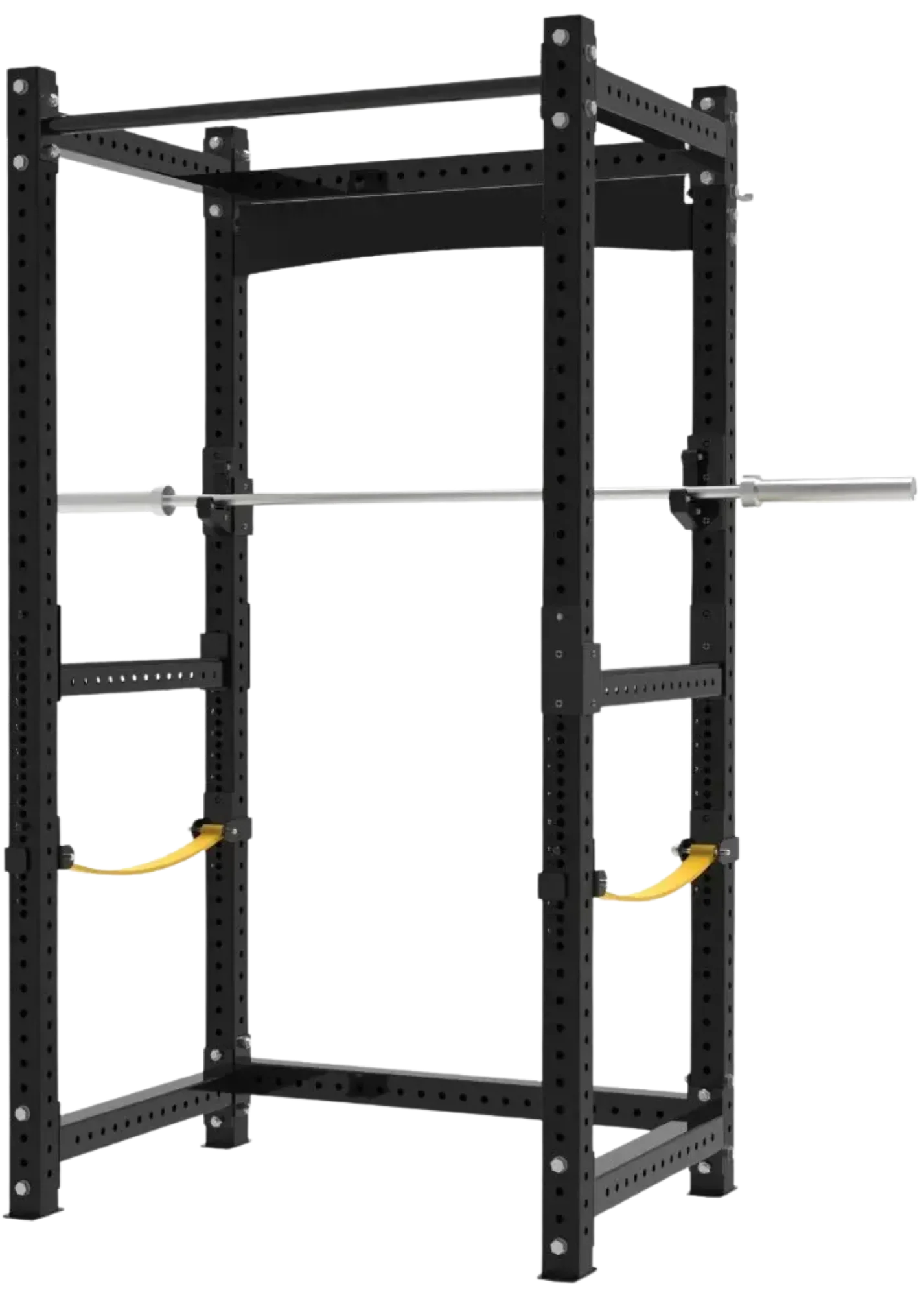 French Fitness R20 Full Squat Rack / Power Cage w/Bar (New) Image