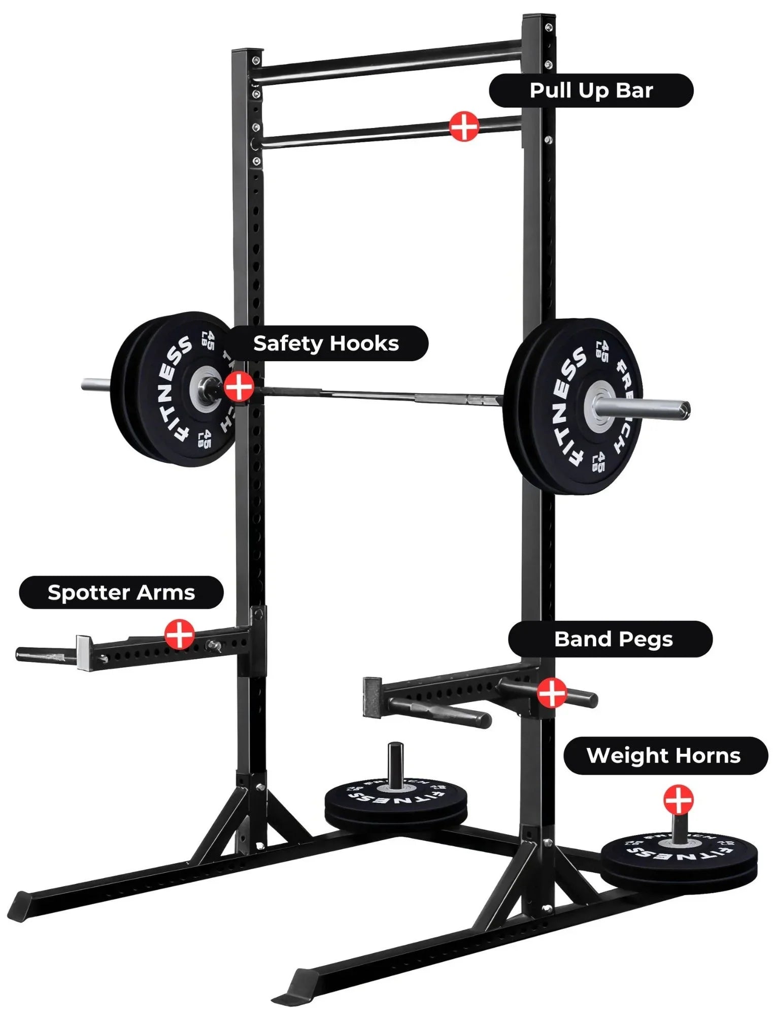 French Fitness R6 Cross Training Squat Stand (New) Image 2
