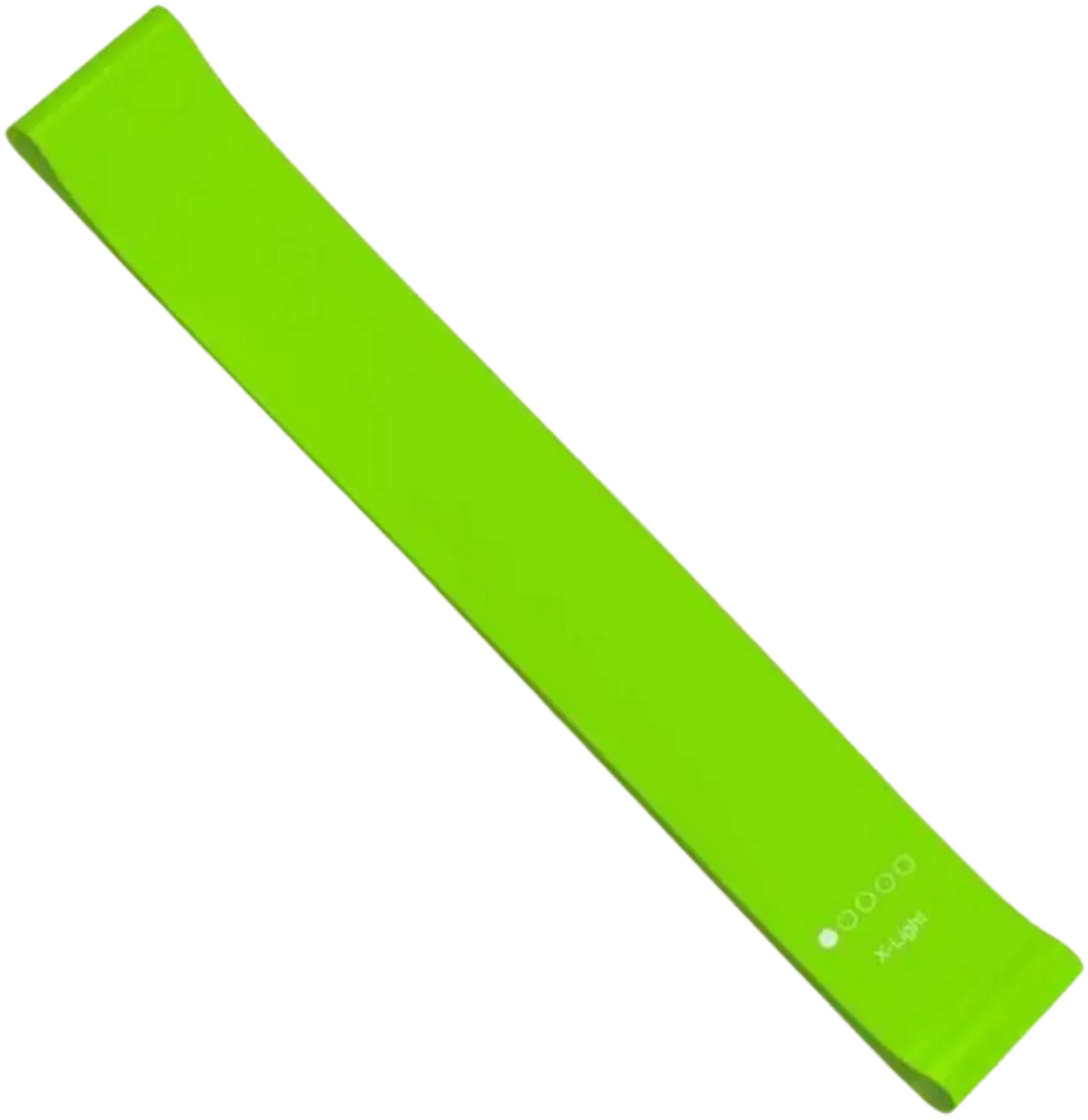 French Fitness Mini Resistance Bands Exercise Loop 600mm x 50mm - Green (5-10 lbs) (New) Image