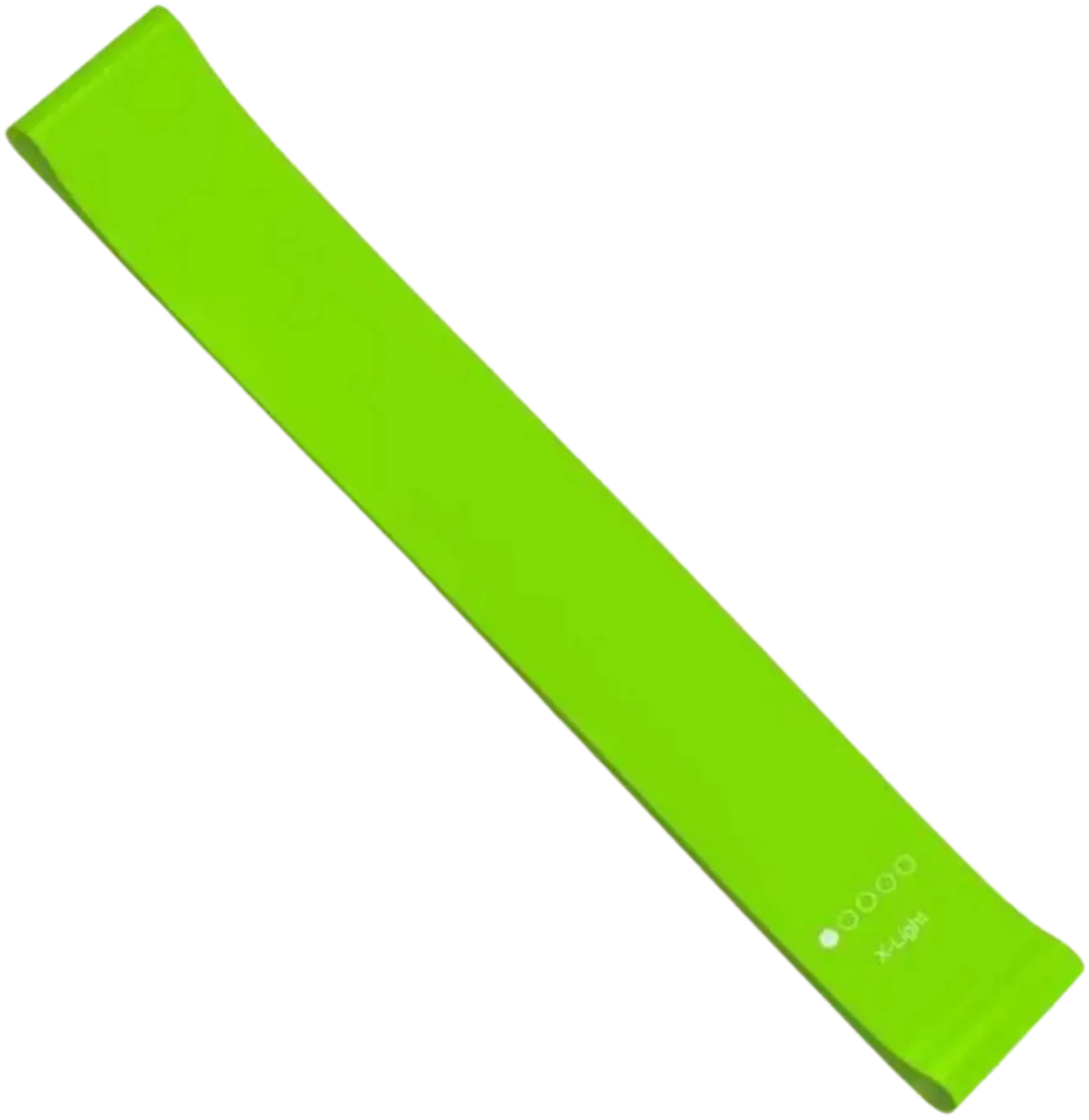 French Fitness Mini Resistance Bands Exercise Loop 600mm x 50mm - Green (5-10 lbs) (New) Image
