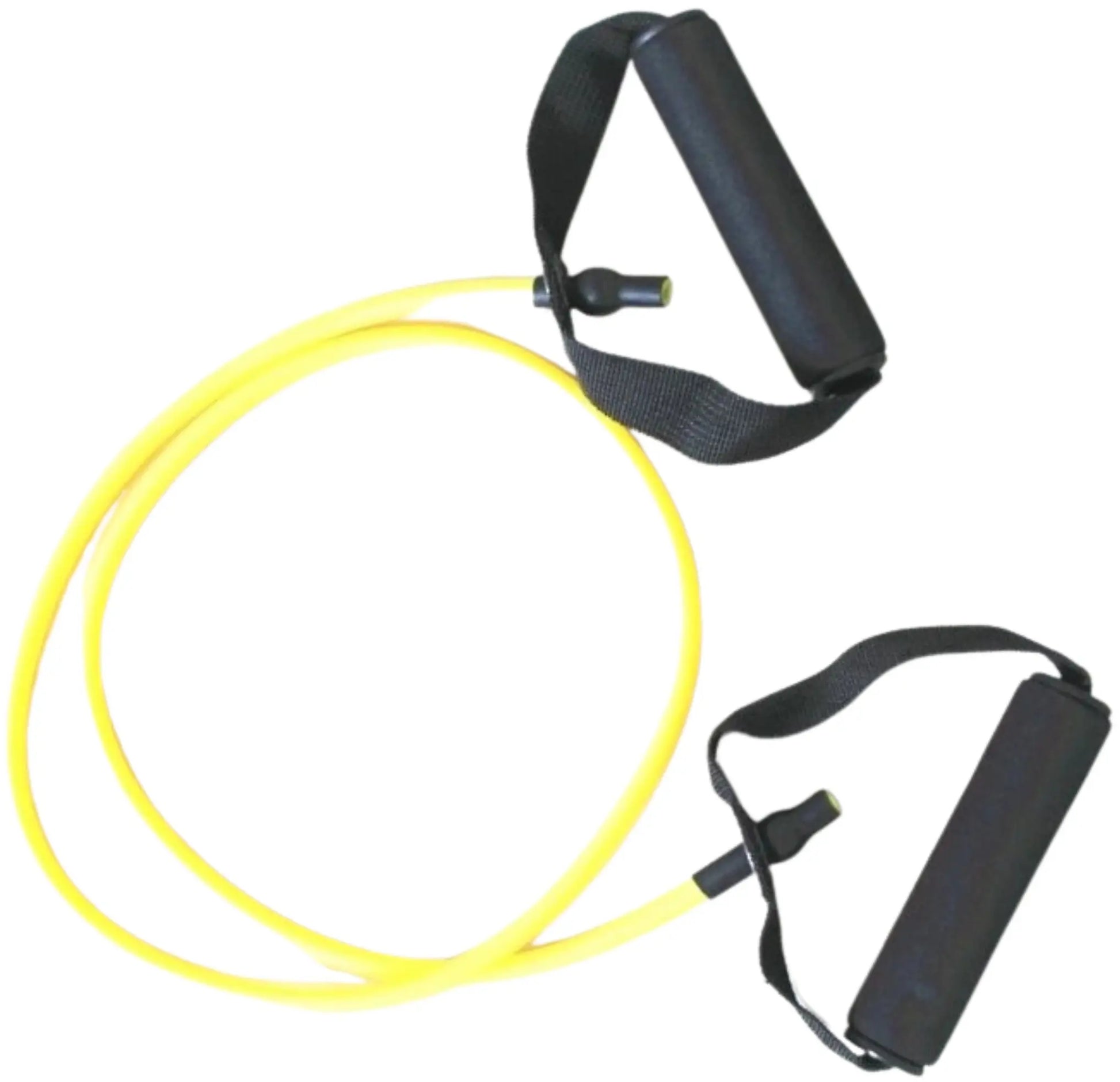 French Fitness Resistance Band Set of 5 w/Handles (New) Image 9