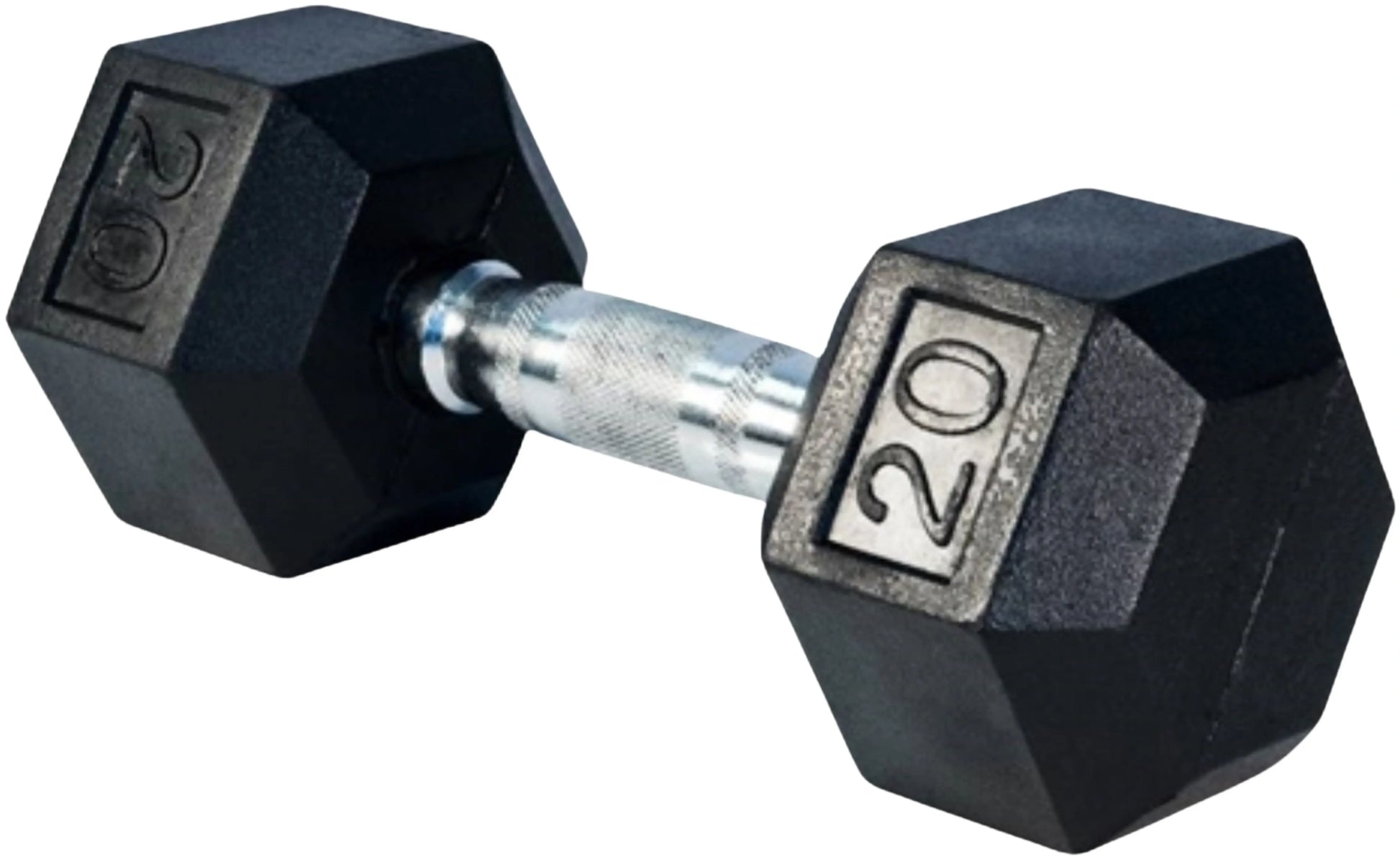 French Fitness Rubber Coated Hex Dumbbell Set 5-100 lbs (New) Image 5