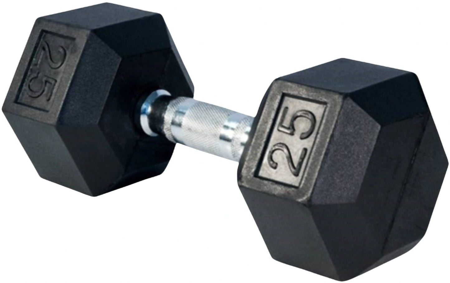 French Fitness Rubber Coated Hex Dumbbell Set 5-100 lbs (New) Image 6