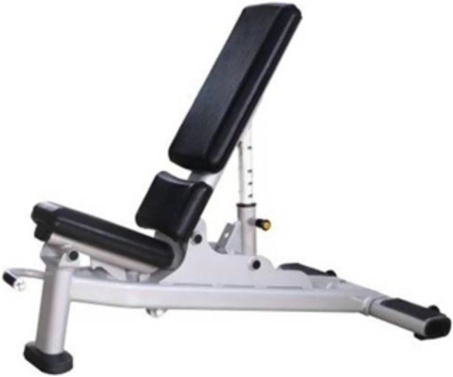 French Fitness Rubber Hex Dumbbell Set 5 to 100 lbs w/Bench + (2) 3 Tier Dumbbell Racks (New) Image 6