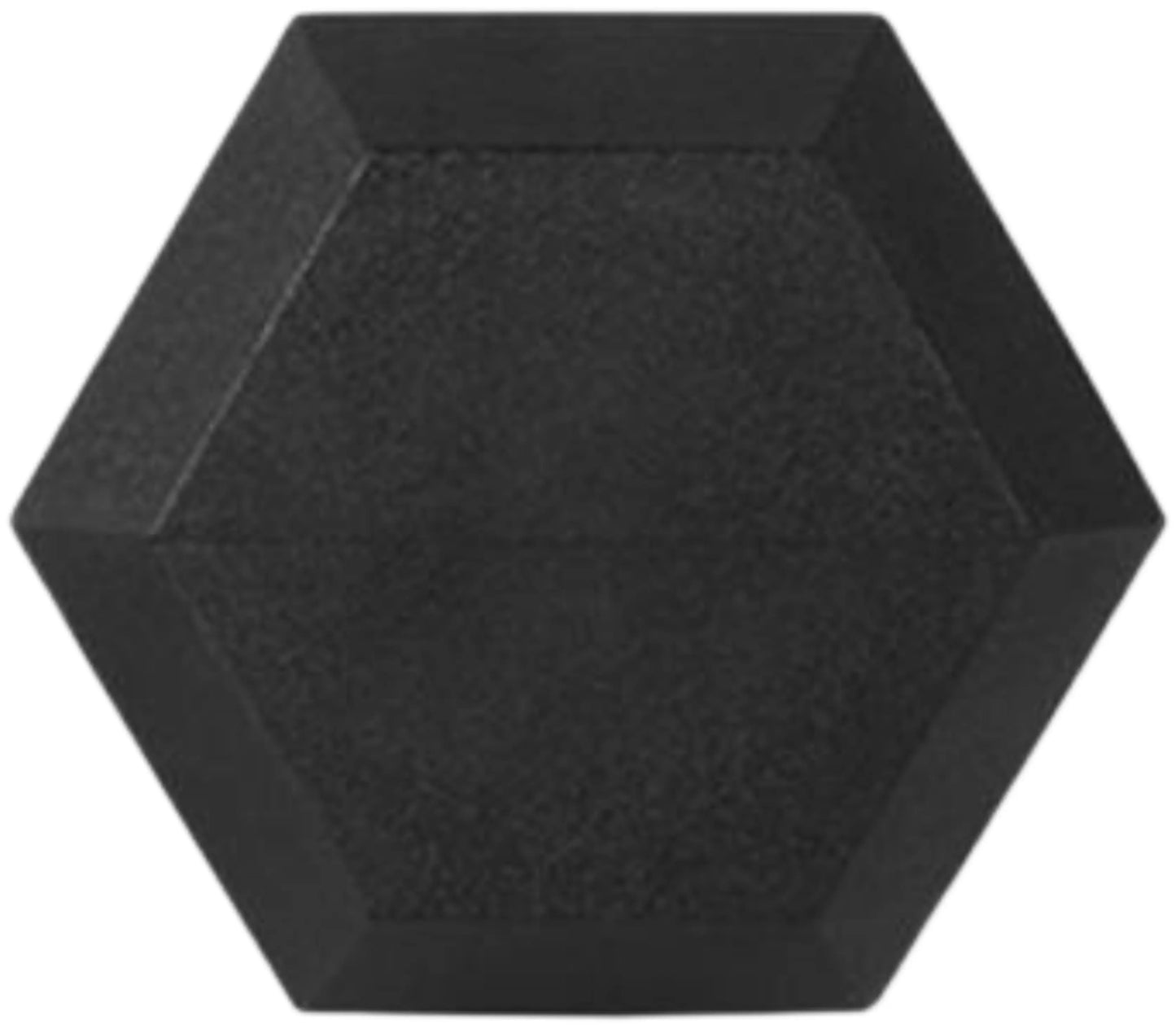 French Fitness Rubber Coated Hex Dumbbell Set 55-75 lbs (New) Image 9