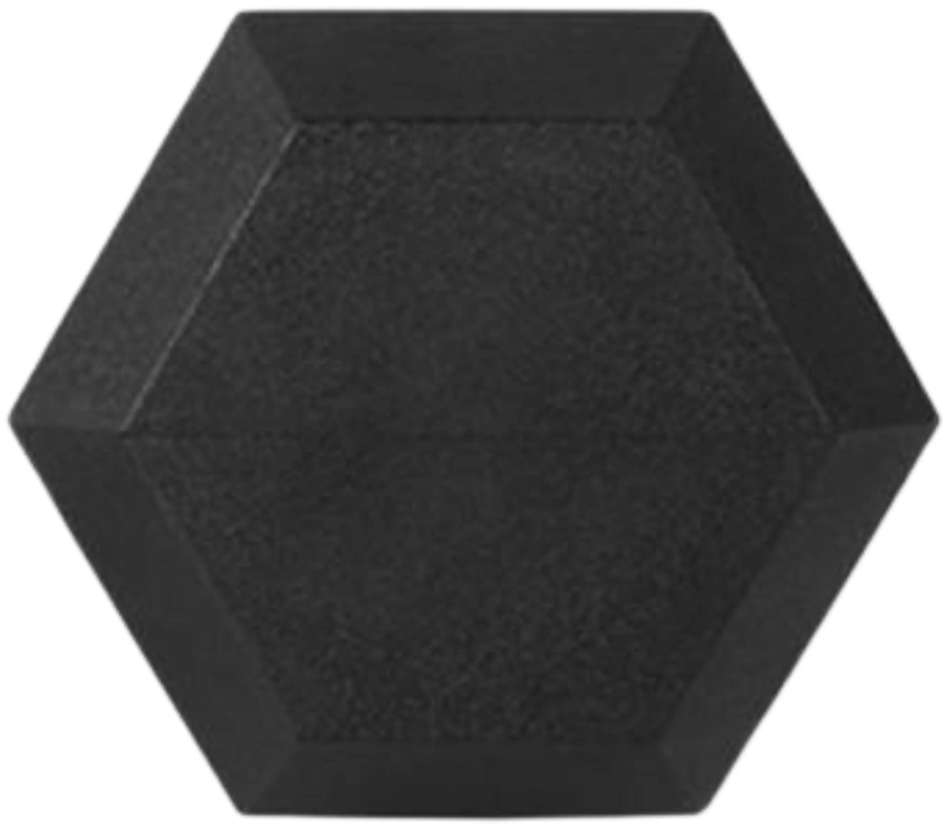 French Fitness Rubber Coated Hex Dumbbell Set 55-75 lbs (New) Image 9