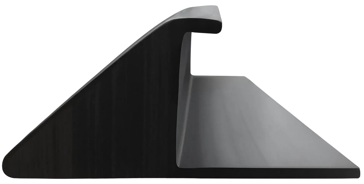 French Fitness Rubber Flooring Ramps Beveled Edge Transition Strip 19mm (New) Image