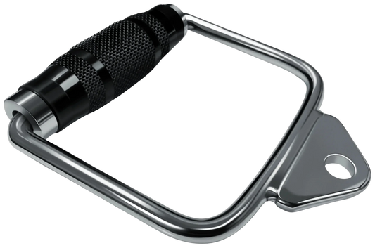 French Fitness Rubber Grip RGH45 Revolving Stirrup Handle (New) Image