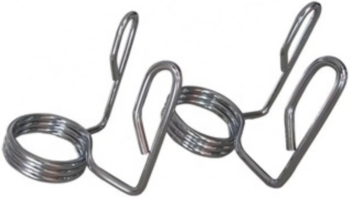 French Fitness Rubber Grip Weight Plate Set w/7 ft Olympic Bar 235 lbs + Bench (New) Image 5