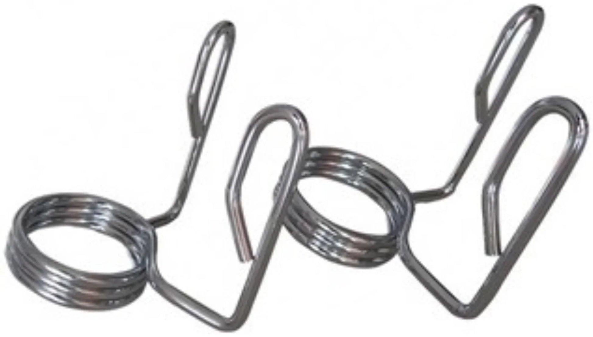 French Fitness Rubber Grip Weight Plate Set w/7 ft Olympic Bar 395 lbs (New) Image 4