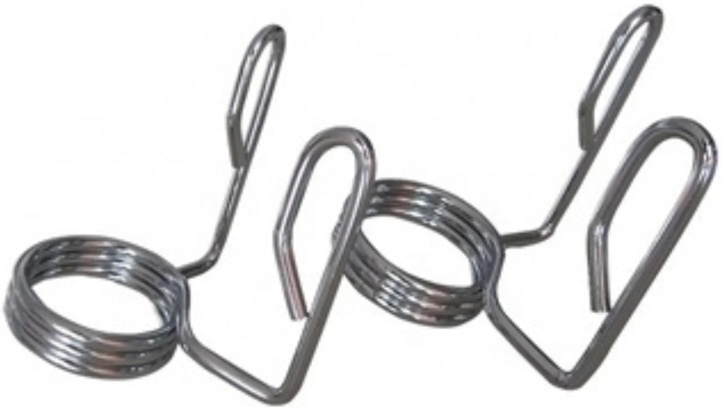 French Fitness Rubber Grip Weight Plate Set w/7 ft Olympic Bar 395 lbs + Bench (New) Image 5