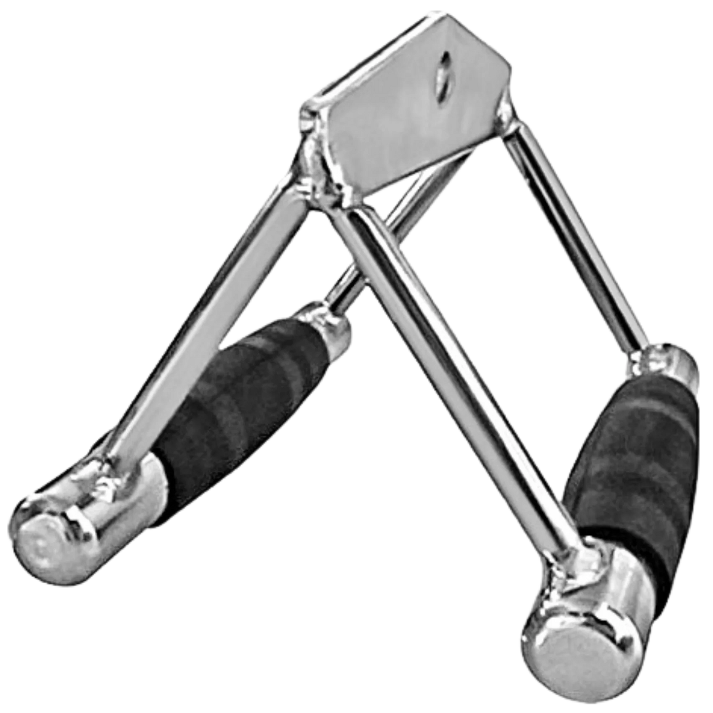 French Fitness Rubber Grip Seated Row/Chin Bar (New) Image