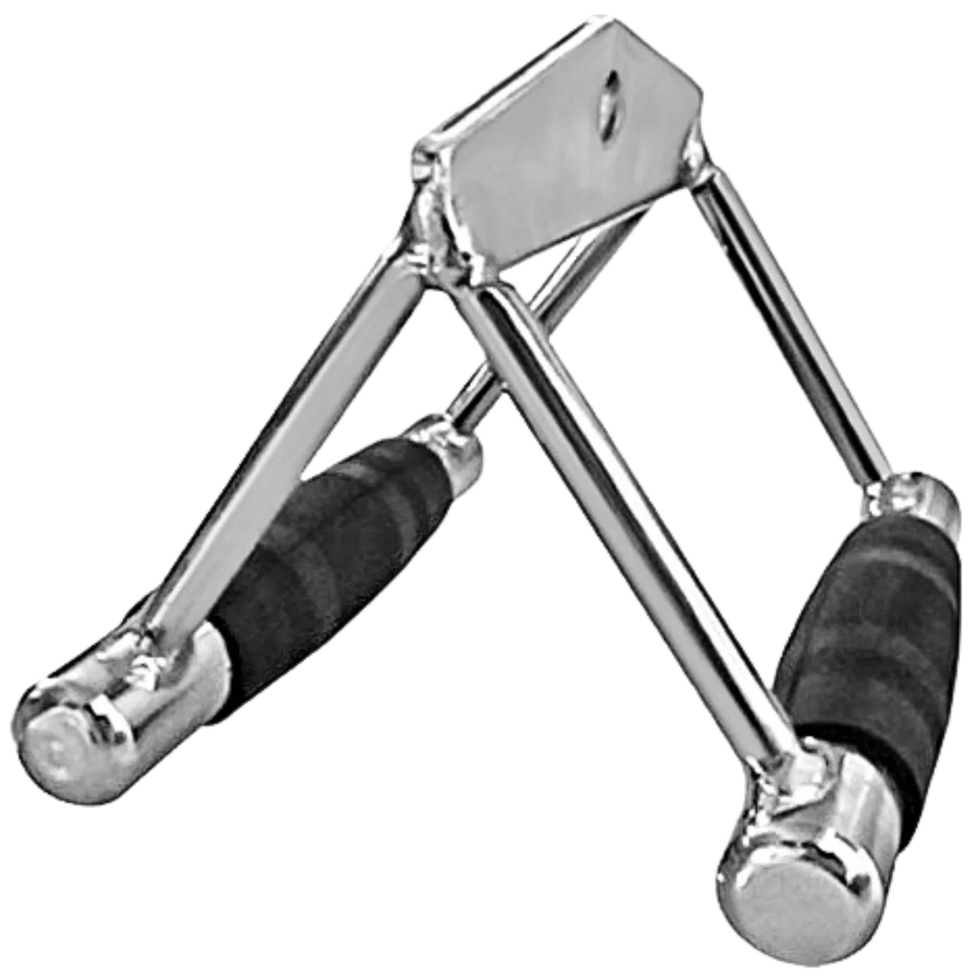 French Fitness Rubber Grip Seated Row/Chin Bar (New) Image